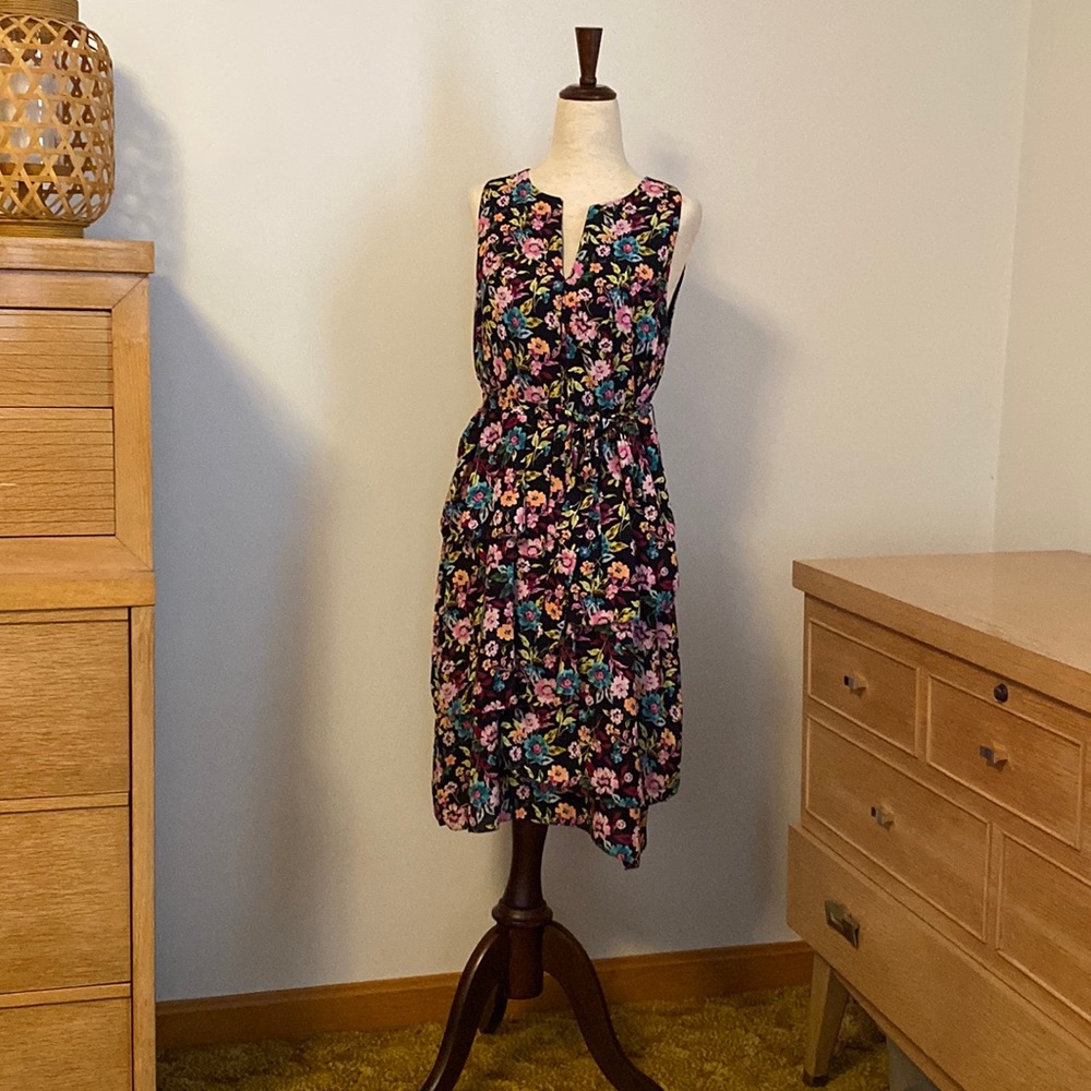 NWT Banana Republic Bright Floral Dress